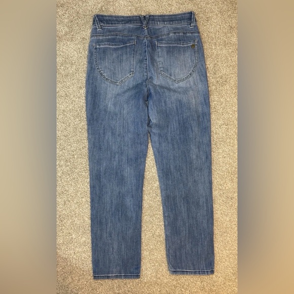 DEMOCRACY "Ab" Technology High Rise Straight Crop Jeans Women's 8 30x27 - Picture 3 of 11